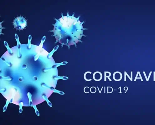 Animated image of the coronavirus