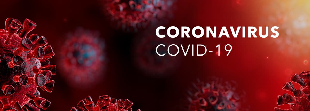 Coronavirus magnified images