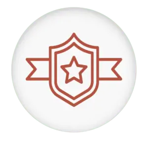 Animated badge of achievement